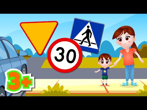 🚦Zasady bezpieczeństwa w ruchu drogowym - Bajki dla dzieci