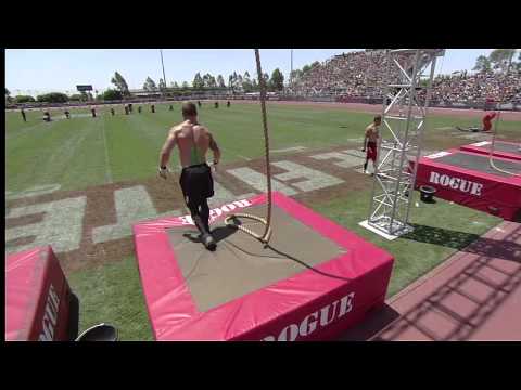 2012 CrossFit Games - Sprint/Rope-Sled: Men, Heat 1