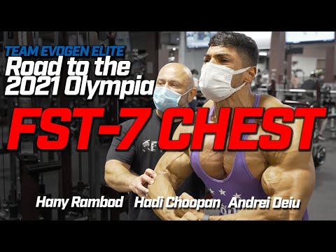 Team Evogen Elite Road to the 2021 Olympia: Hadi Choopan + Andrei Deiu  FST-7 CHEST