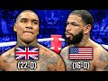 Conor Benn UK Vs Peter Dobson USA Boxing Fight Highlights