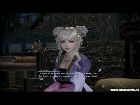 Dynasty Warriors 9 - Dong Bai stalks Lu Bu / 真・三國無雙8 董白追呂布