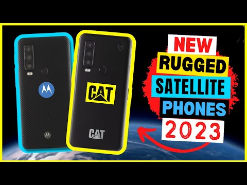 (NEW SATELLITE RUGGED PHONES 2023) CAT S75 + Motorola Defy 2