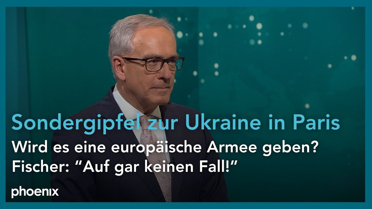 Sondergipfel zur Ukraine-Unterstützung: Politologe Fischer u.a. zu möglicher Friedenstruppe