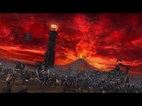 LOTR Battle for Middle Earth 1 HD Mod - Good Campaign - Mission 37 - Black Gate - The End