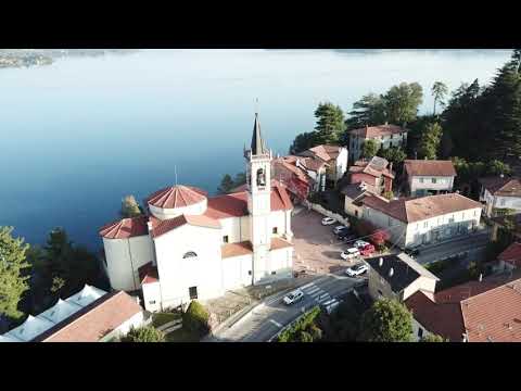 Il lago di Varese al tramonto