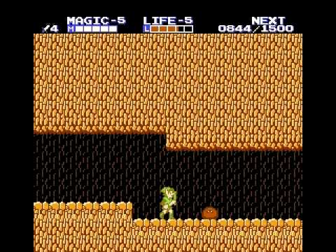 Zelda II: The Adventure of Link - NES Walkthrough - Part 5: DEATH MOUNTAIN!!