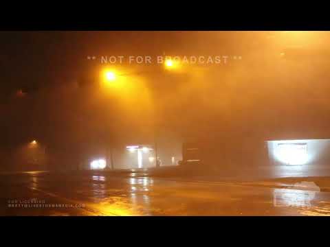 11-10-2022 Melbourne, FL  - Light Shorting Out - Trees Down - Strong Winds