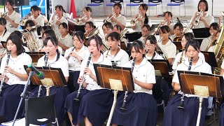 光ヶ丘女子高等学校吹奏楽部アイリスチーム ダリアチーム 第11回交通博 ＠岡崎自動車学校 25914