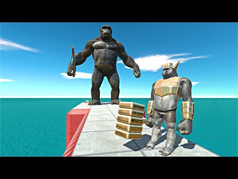 Ghor Hammer vs Giant Kaiju Monsters - Animal Revolt Battle Simulator