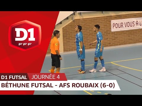 J4 : Bethune Futsal - AFS Roubaix (6-0), le résumé