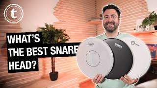 Video thumbnail for The Best Selling Snare Heads at Thomann | Comparison of Evans, Remo and Aquarian! by Thomann's Drum Bash