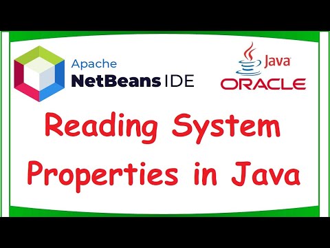 How To Get Java System Properties In Java Application Using Java Jdk And Apache Netbeans
