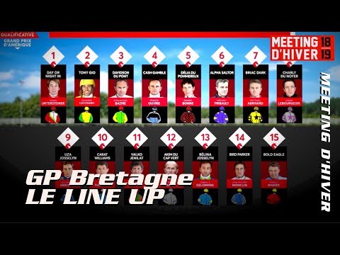 Grand Prix de Bretagne 2018 - Line UP