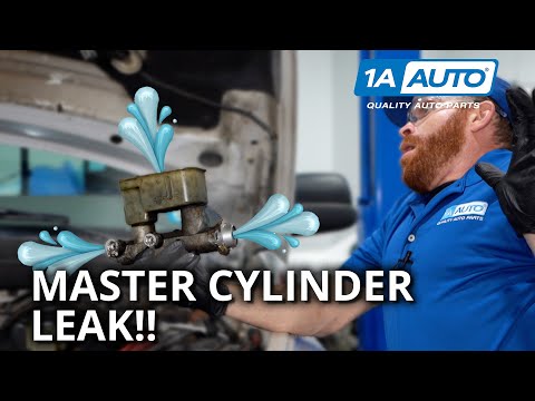 Soft, Squishy Brakes? Hard to Stop? How to Diagnose Brake Master Cylinder Leak!