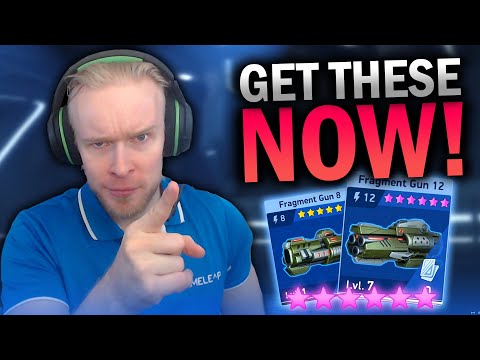 EVERYONE MUST BUY FRAGMENT GUNS... Here's Why - Mech Arena FFA Beginner Guide
