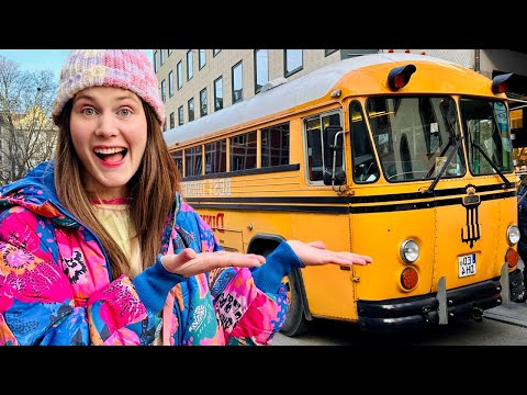 DINNER in a BUS?!😳