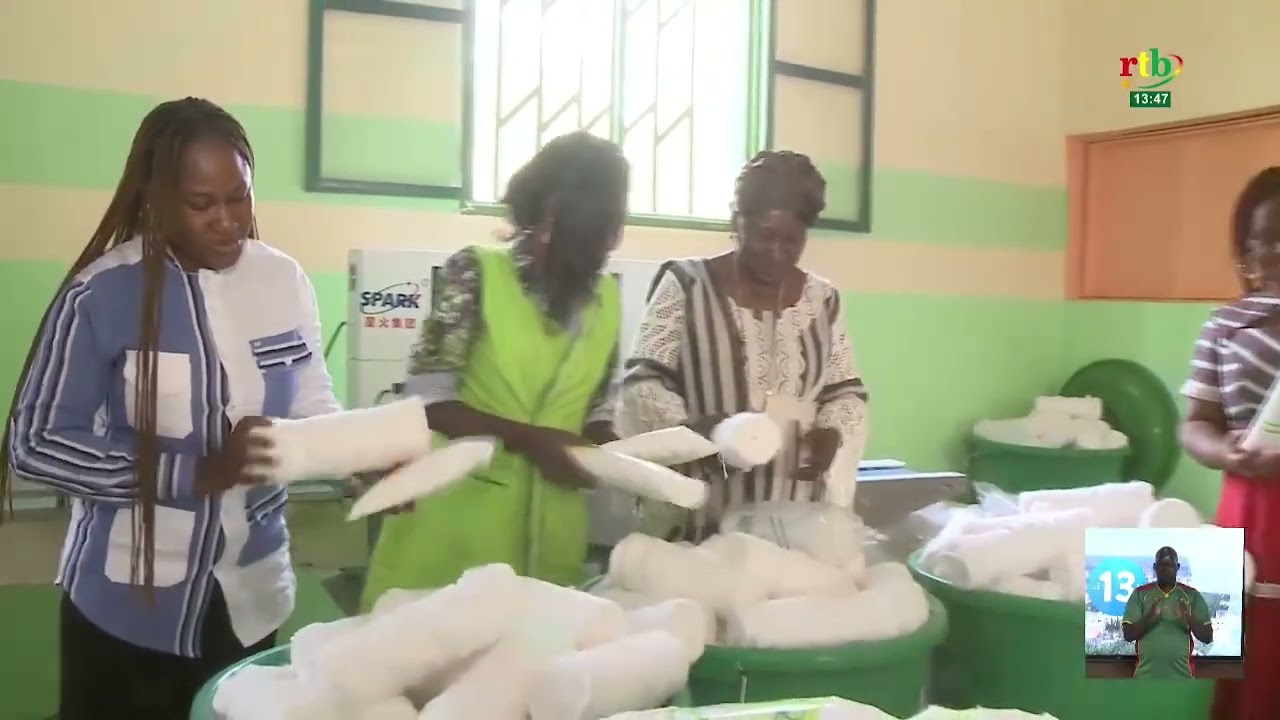 Entrepreneuriat: Dr Céline Kobéané promotrice de la Société de fabrication de Coton burkinabè