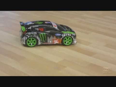 Traxxas Rally - Ken Block Gymkhana vxl test runs and drifting