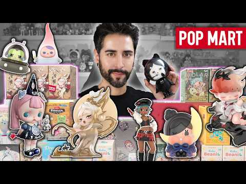 RANDOM POP MART BLIND BOX UNBOXING - SKULL PANDA, TINY TINY, Peach Riot, PUCKY, CRY BABY & More 💜💜 💜