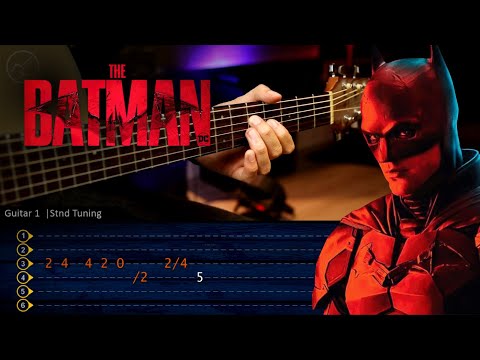 Something In The Way - Nirvana THE BATMAN SONG | Guitar TAB  Tutorial Cover Chirstianvib