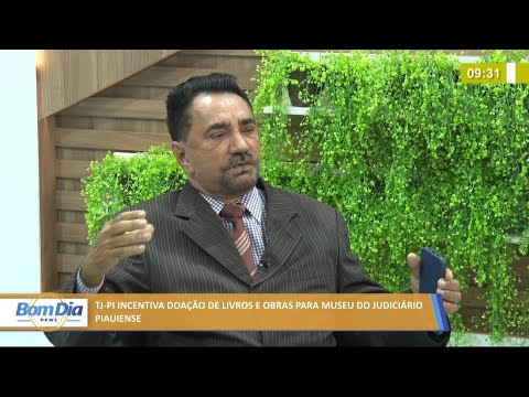 TJ-PI incentiva doação de livros e obras para Museu do Judiciário Piauiense 07 07 2021