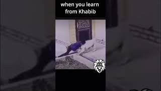 When you learn fighting from Khabib man vs dog #ufc #khabibnurmagomedovufc #motivation #mma #khabib