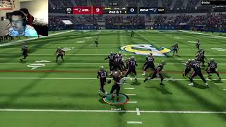 How Ty Reacts When His Qb Misses Butt Naked Throw