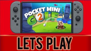 Pocket Mini Golf 2 Nintendo Switch Gameplay (Aquarium Levels 1-15)