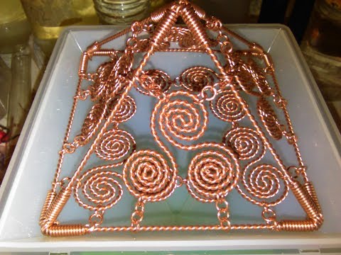 How To Make Any Size of Copper Pyramid That Will Work Exactly Like The Great Pyramid of Giza Video