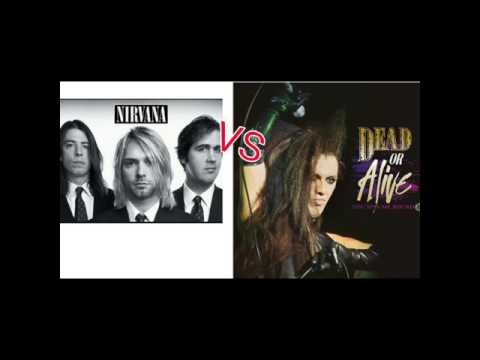 Nirvana-Smells Like Teen Spirit VS Dead or Alive-You Spin me Round