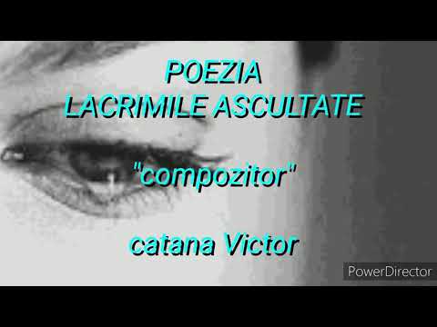 POEZIA "LACRIMILE ASCULTATE"
