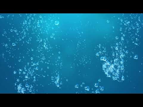 underwater bubbles background Footage