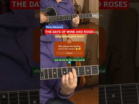 The Days Of Wine And Roses - Sue Raney