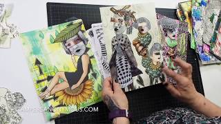 Dyan's Art Process - Dylusions by Dyan Reaveley
