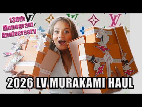 2026 NEW LOUIS VUITTON 130th MONOGRAM ANNIVERSARY LVXTM WHITE MULTICOLOR HAUL! LAST ONE IS STUNNING!