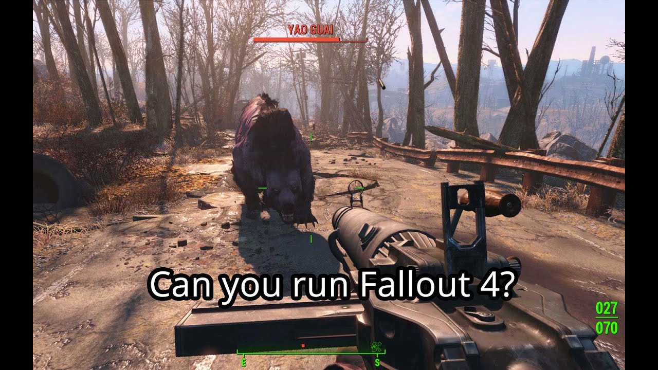 Fallout 4 PC System Requirements and Build Recommendations