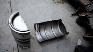 Two Guys, One Keg - The Keg-A-Que how to... (BBQ)