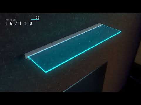 Відео огляд Алюмінієвий накладний профіль тип I6 для LED стрічок,  LUMINES. (Ціна за 1 м.п.)