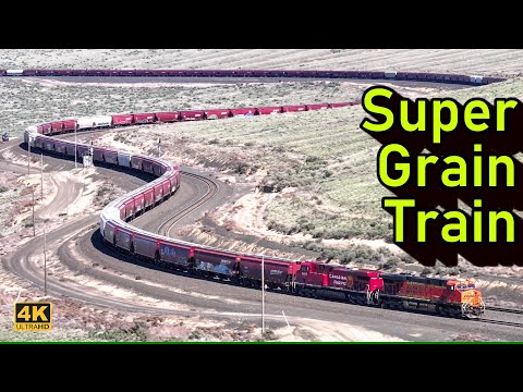 Super Grain Train Climbs Providence Hill (4K) | Short Segment | March 30, 2024
