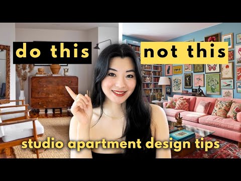 How to decorate your studio apartment!