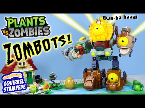 Plants vs Zombies Zomboss' Zombots Transformer Combiner Review
