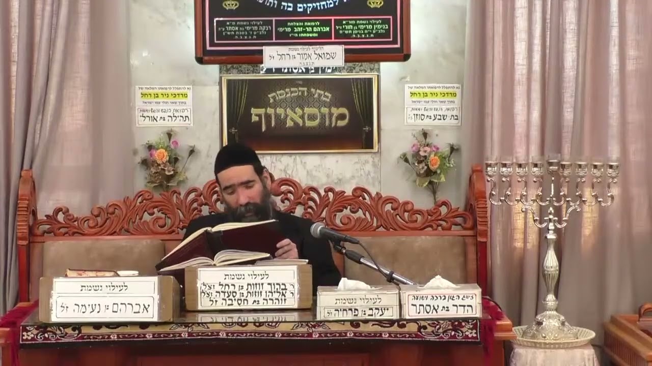 ⭐ הרב ישראל שרת ⭐ פרשת וישב תשפ"ו ⭐