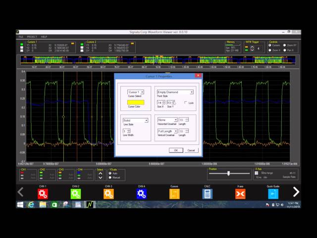 SWV: Cursor properties
