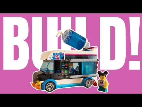 Lego City 60384 Penguin Slushy Van Speed Build (BUILD Your Favourite Flavour!)