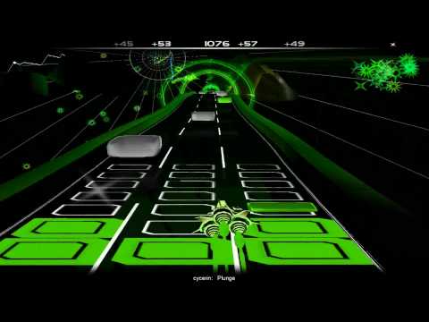 Cycerin - Plunge  [Audiosurf - Ninja Mono, Ironmode]