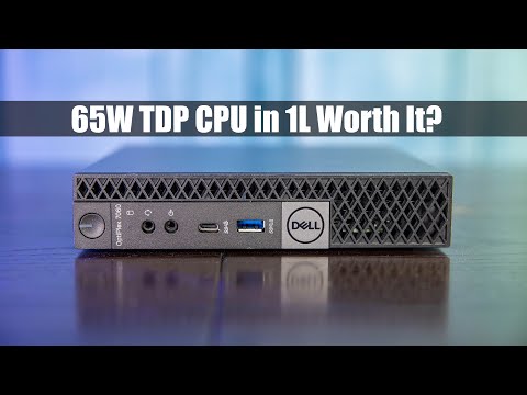 Dell OptiPlex 7060 Micro Desktop Computer, Intel Core i5-8500T 2.10GHz, 32GB RAM, 2TB SSD, Windows 11 Pro video review thumbnail