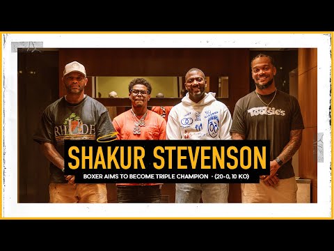 Shakur Stevenson: “I’m the Best” Mentored by Ward, Crawford & Floyd Ready for Title Bout|  The Pivot