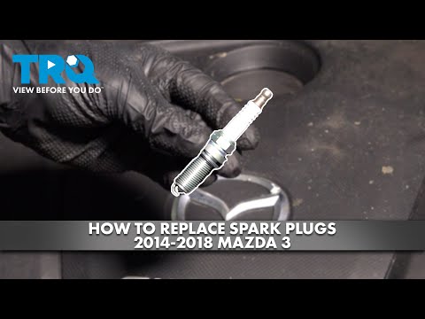 How to Replace Spark Plugs 2014-2018 Mazda 3 2.0L