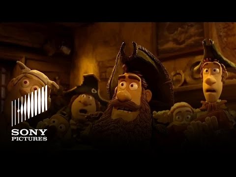 The Pirates! Band Of Misfits (2012) Official Trailer