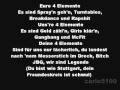 Kollegah & Farid Bang - 4 Elemente (Lyrics+HQ ...